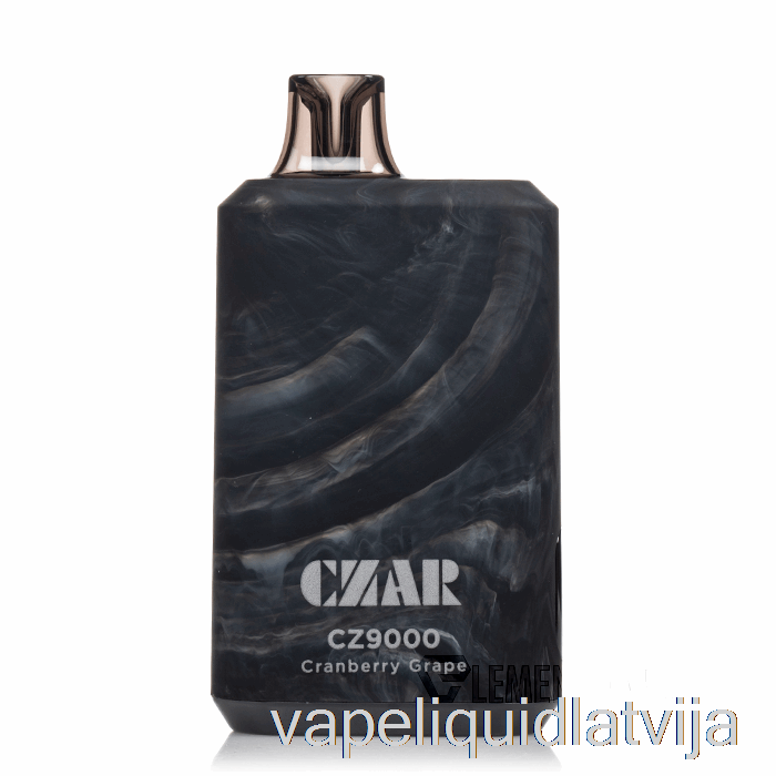 Czar Cz9000 Vienreizējās Lietošanas Dzērveņu Vīnogu Vape šķidrums